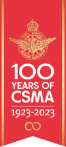 100 years CSMA Logo